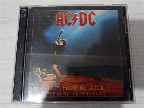 Cd Ac Dc Let There Be Rock The Movie Live In Paris Mercado Livre