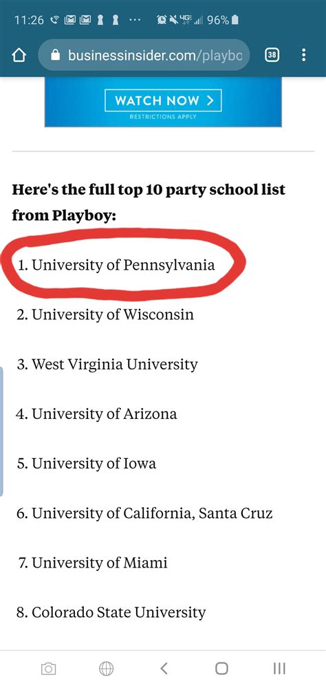 The Real Ranking System That Matters : r/UPenn