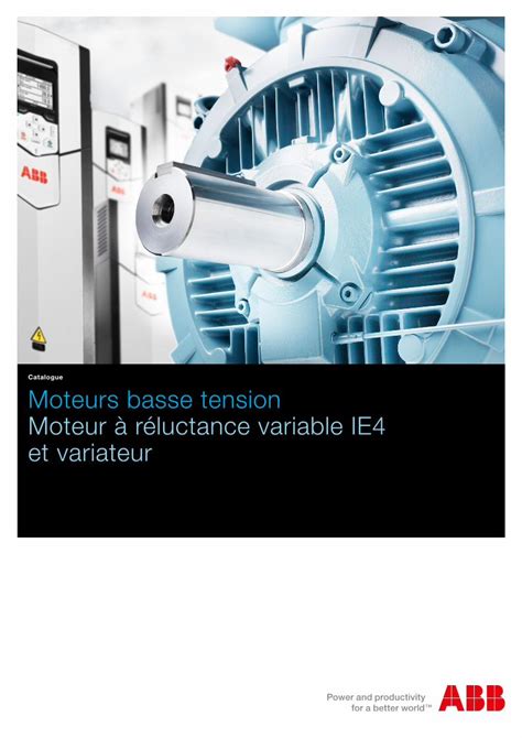 PDF Catalogue Moteurs basse tension Moteur à réluctance Moteur