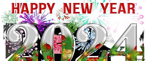 2024 Happy new year Fireworks 4K wallpaper download