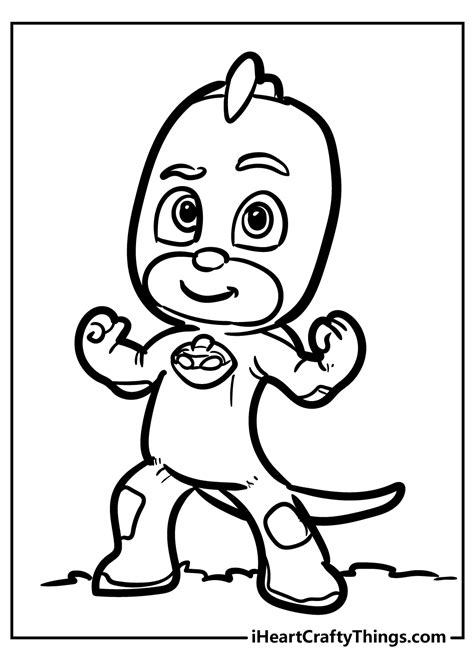 Pj Mask Geico Pages Coloring Pages