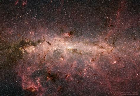 Apod The Galactic Center In Infrared Apr Starship Asterisk