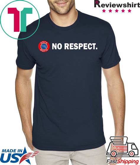 UEFA Mafia No Respect Tee Shirt Hoodie Tank-Top Quotes