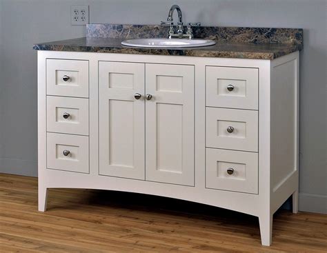 Shakermission Style Bathroom Vanity Cabinet By Dressendesigns