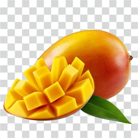 Premium PSD Psd Mango Background Transparent