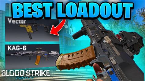 The Best Loadout In Project Blood Strike Recoil Youtube