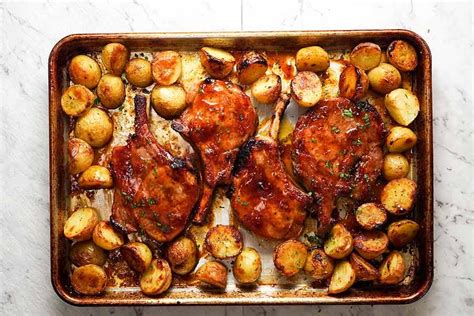 Oven Baked Pork Chops with Potatoes | RecipeTin Eats