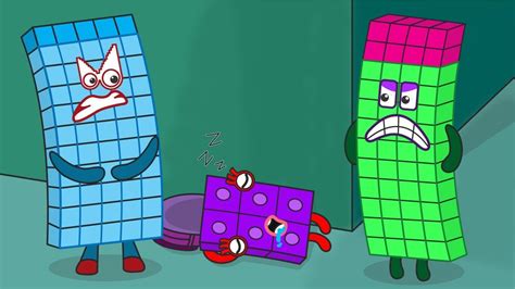 Dont Kick Out Numberblocks 6 Shes Homeless Numberblocks Fanmade Coloring Story Youtube