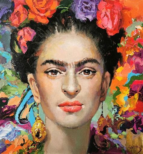 Frida Painting By Dmitry Spiros Saatchi Art