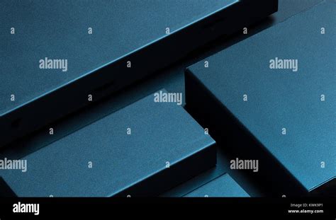 Metal Black Boxes Stock Photo Alamy