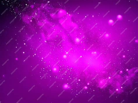 Premium AI Image | gradient violet glowing particles background