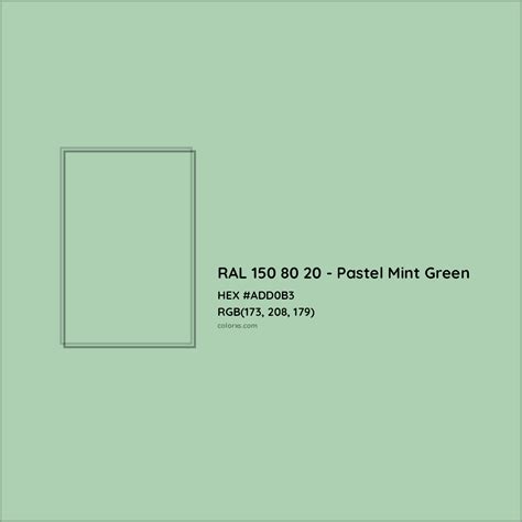 About Ral Pastel Mint Green Color Color Codes Similar