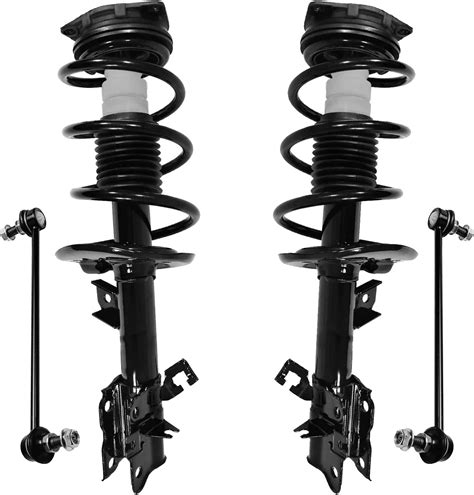 4pc Front Struts Sway Bar Links Suspension Kit