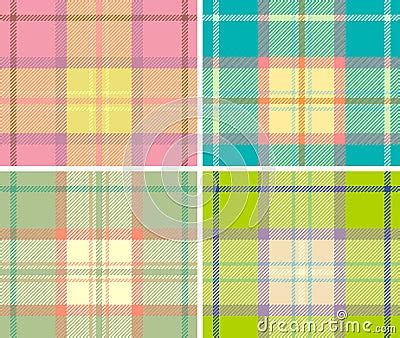 Plaid Patterns Stock Illustration Illustration Of Textile