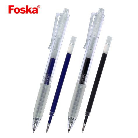 Foska Hot Sale 0 5mm Plastic Office Gel Ink Pen China Gel Ink Pen And