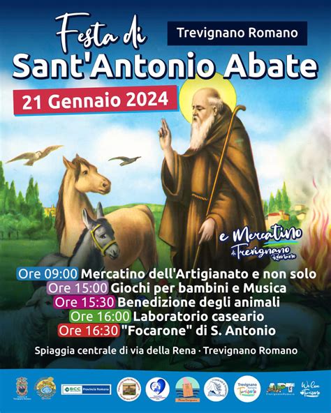 Festa Di Santantonio Abate Trevignano Romano Turismo