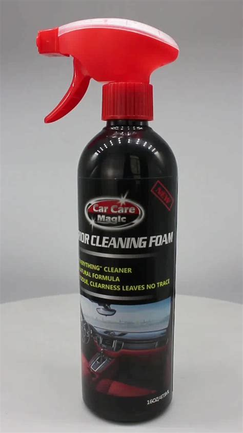 Car Care Magic Multi Purpose Foaming Car Interior Cleaner Spray Buy