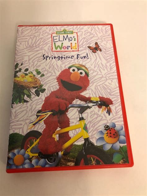 Elmos World Springtime Fun Dvd 2002 74645418193 Ebay