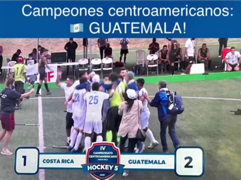 Guatemala Ganó Campeonato Centroamericano De Hockey Sobre Césped