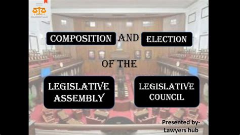 Composition Of Legislative Assembly And Legislative Council Youtube