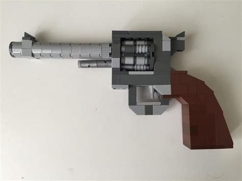 Lego Moc Revolver Colt Peacemaker By Ashjr Rebrickable Build With Lego