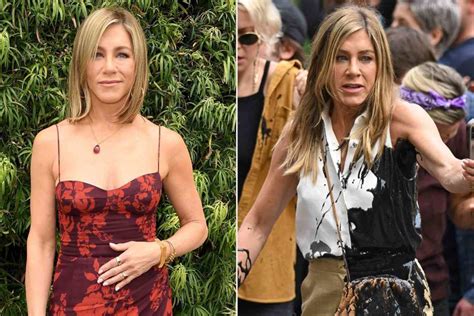 Jennifer Aniston Got Endless Texts After Photos of Her Getting Hit