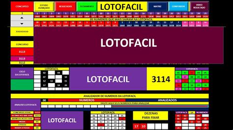 LOTOFACIL 3114 DICAS PARA JOGAR YouTube