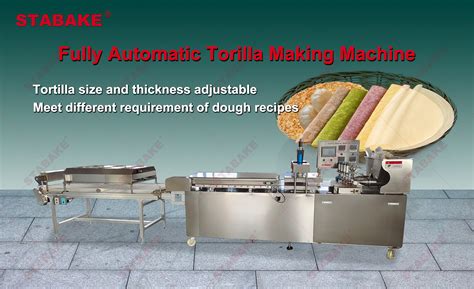 Easy To Operate Tortilla Complete Production Line Tortilla Maker Making