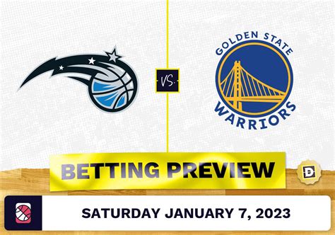 Magic Vs Warriors Prediction And Odds Jan 7 2023