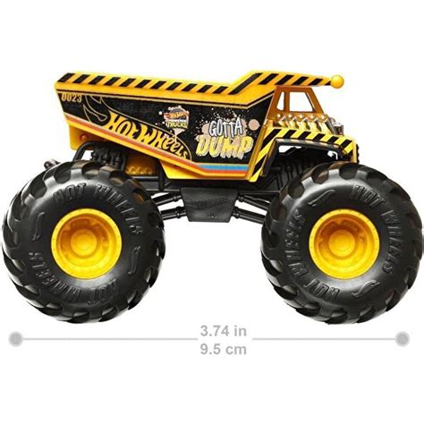 Hot Wheels Monster Trucks Oversized Gotta Dump Hkm Limon Oyuncak