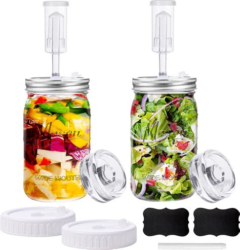 Masontops Complete Mason Jar Fermentation Kit Pickle Kit