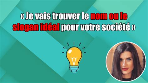 Je vais trouver le nom ou le slogan idéal pour votre société par Emer Media