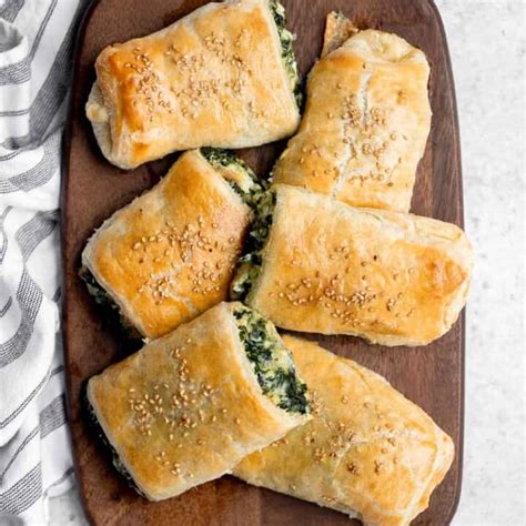 Spinach Cheese Rolls - Ahead of Thyme