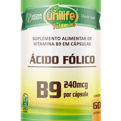 Vitamina B Cido F Lico Super Oferta Natuweb