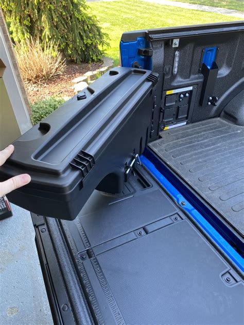 Bed Boxes Installed On 2021 Powerboost W 72kw Pro Power Onboard F150gen14 2021 Ford F