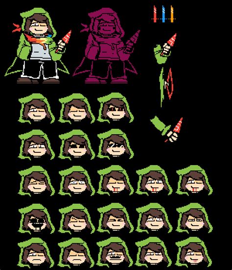 Pixilart Ss Chara Sprite Sheet By Undertale Pixil