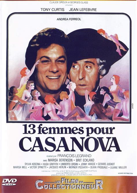 Femmes Pour Casanova Francia Dvd Amazon Es Tony Curtis Jean