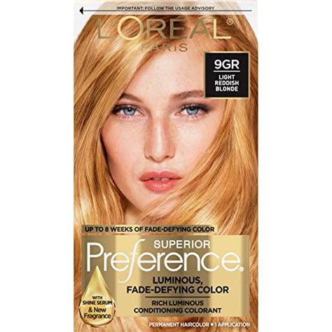 Strawberry Blonde Hair Dye Box