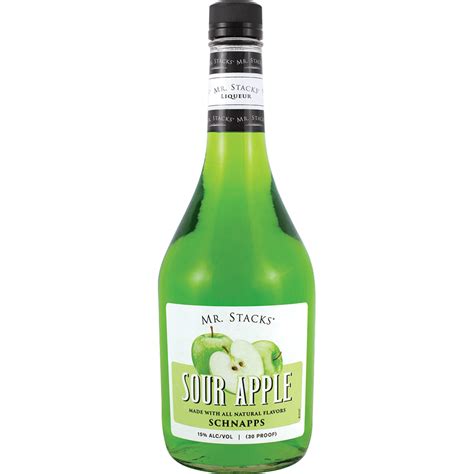 Mr Stacks Sour Apple Schnapps Total Wine And More