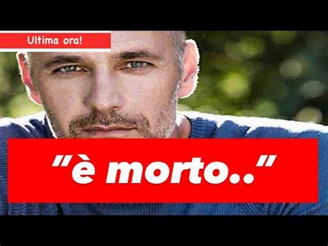 Raoul Bova Il Grave Lutto In Famiglia Morto Youtube