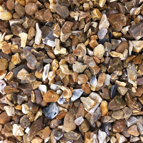 20mm Golden Gravel Golden Flint Gravel Solent Gold Driveway Gravel 10mm Golden Chippings