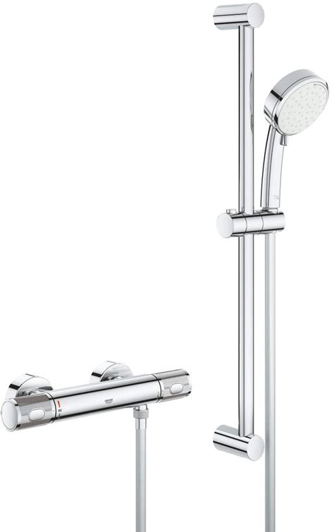 Grohe Grohtherm 1000 Performance Douchemengkraan Glijstang 60 Cm Chroom