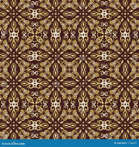 Orient Seamless Pattern Abstract Background Stock Illustration