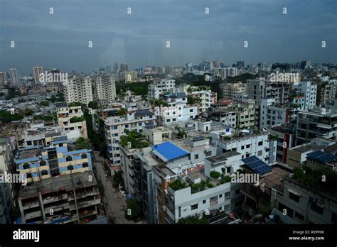 A Top Views Of Dhaka City In Bangladesh On October 30 2018 Dhaka