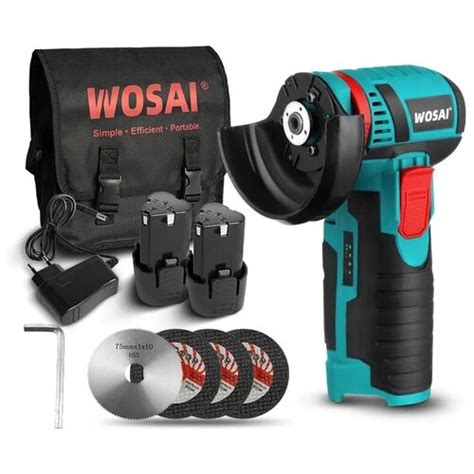 Купить Аккумуляторная мини УШМ (болгарка) WOSAI WS-J5-B2 12В 2.0Ач 75 ...