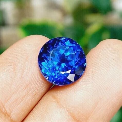 Ct Natural Flawless Blue Namibia Jeremejevite Round Cut Certified