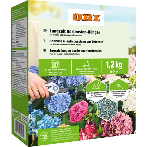 Obi Langzeit Hortensien D Nger Kg Kaufen Bei Obi