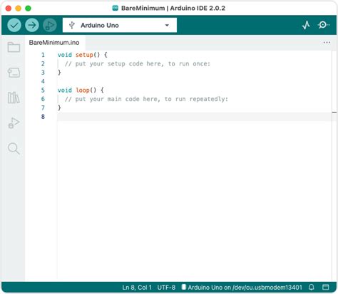 Upload a sketch in Arduino IDE – Arduino Help Center