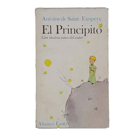 El Principito de Antoine de Saint Exupéry Editorial Alianza Etsy España