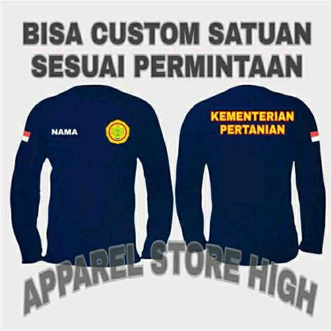 Jual Kaos Kementan Kementrian Pertanian Baju Kementrian Pertanian